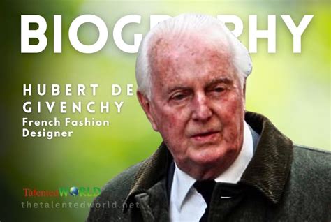 givenchy from which country|hubert de Givenchy personal life.